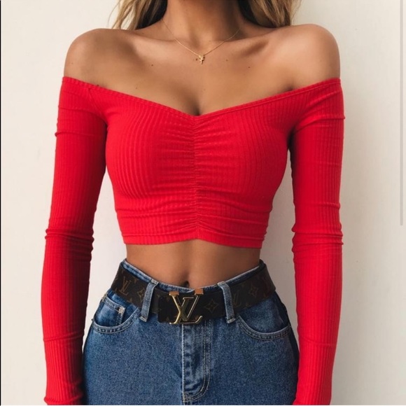 Tiger Mist BNWT Ruched LS Top Size XL - Picture 3 of 5